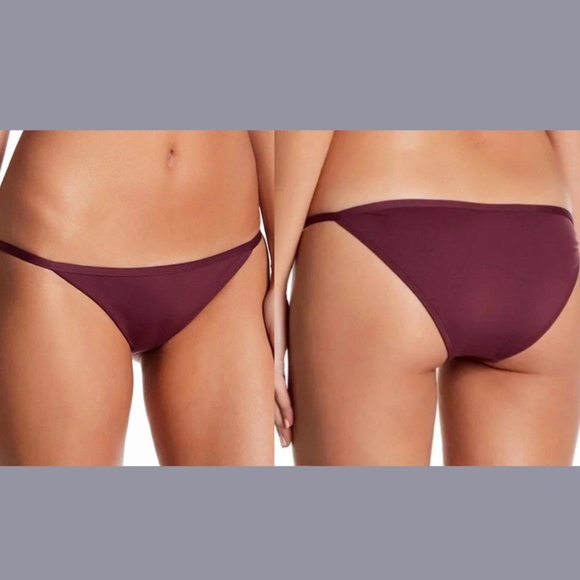NEW TAVIK [ Large‎ ] Antic Moderate Bikini Bottom in Merlot - Picture 1 of 11